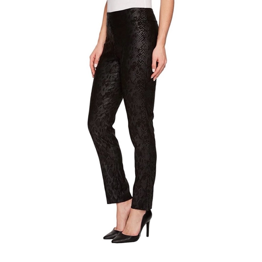 Krazy Larry Black Python Pull On Pants - image 2